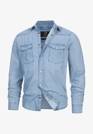 INDICODE JEANS MIKE - Overhemd - blue wash