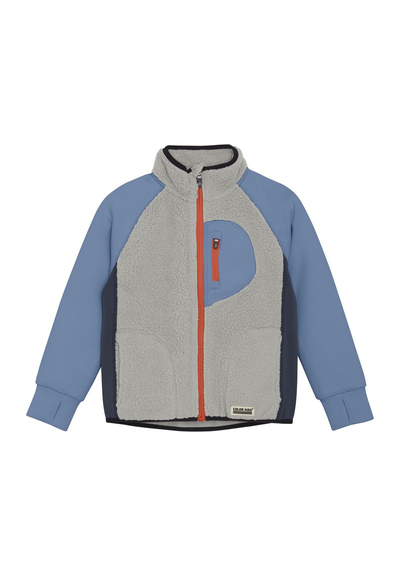 Color Kids WITH SLEEVES - Fleecejacka - coronet blue