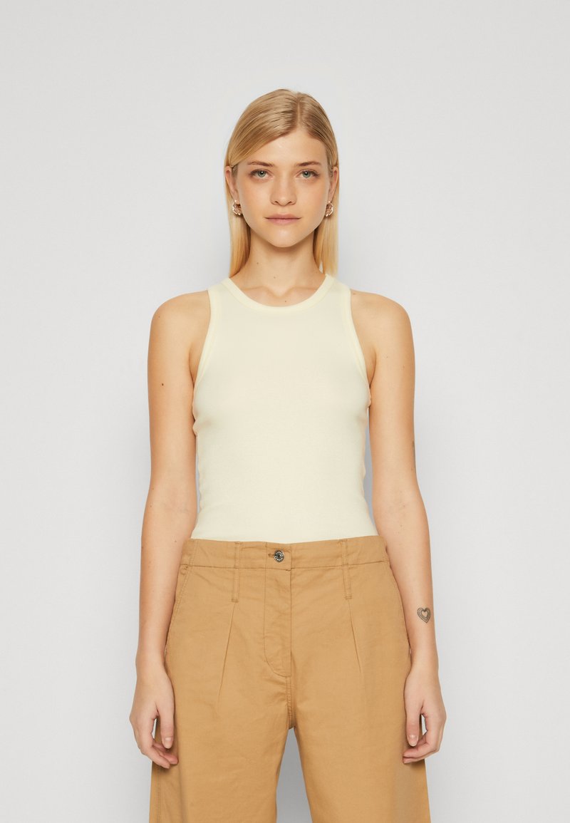 Samsøe Samsøe - ALEXO TANK - Top - pear sorbet, Ampliar