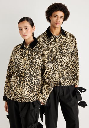 CONRAD LEOPARD WORKER JACKET UNISEX - Vasaras jaka - tan