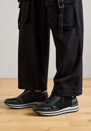 Tenisky - black/silver-coloured