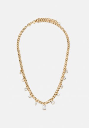 IMBER NECKLACE MIXED CUTS - Necklace - white/ gold-coloured