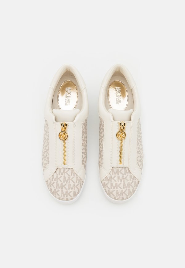 KEATON ZIP SLIP ON - Trainers - vanilla3