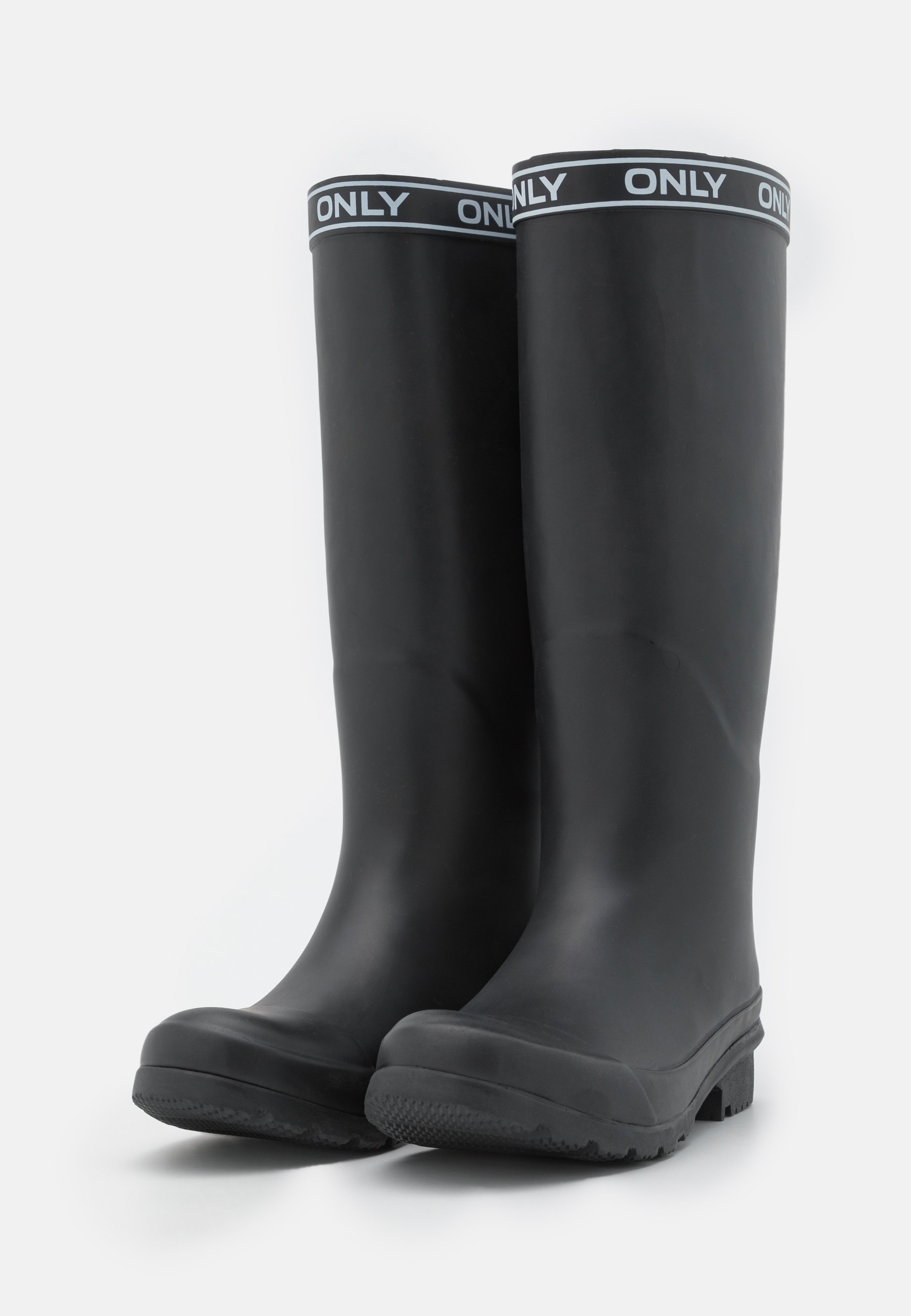 ONLY SHOES ONLROWAN TALL RAINBOOT - Botas de agua - black/negro - Zalando.es