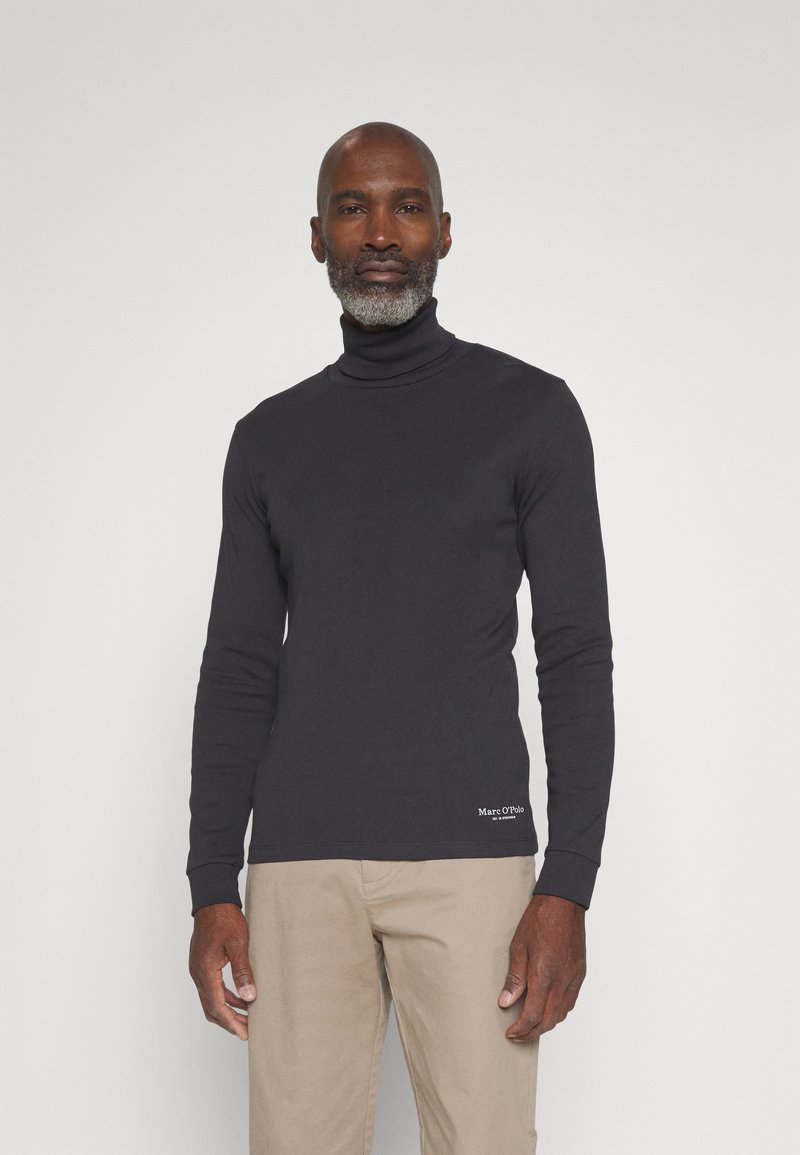 black turtle neck top mens