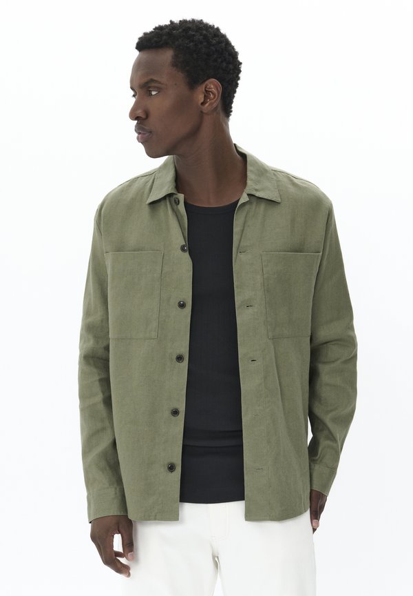 PELTON HERITAGE - Hemd - light army