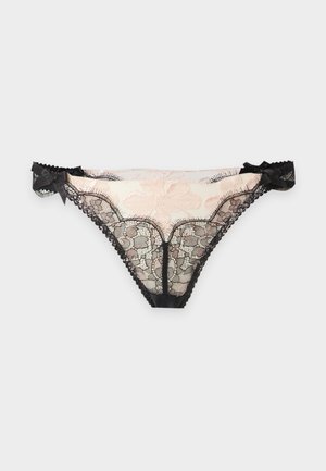 Agent Provocateur, VITORIA BRIEF - Nohavičky/Slipy - black/blush