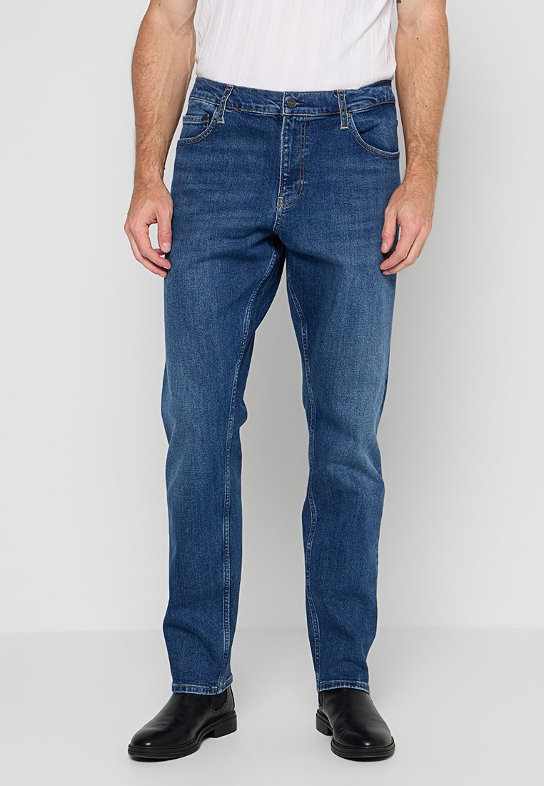 Calvin Klein Slim fit jeans donkerblauw
