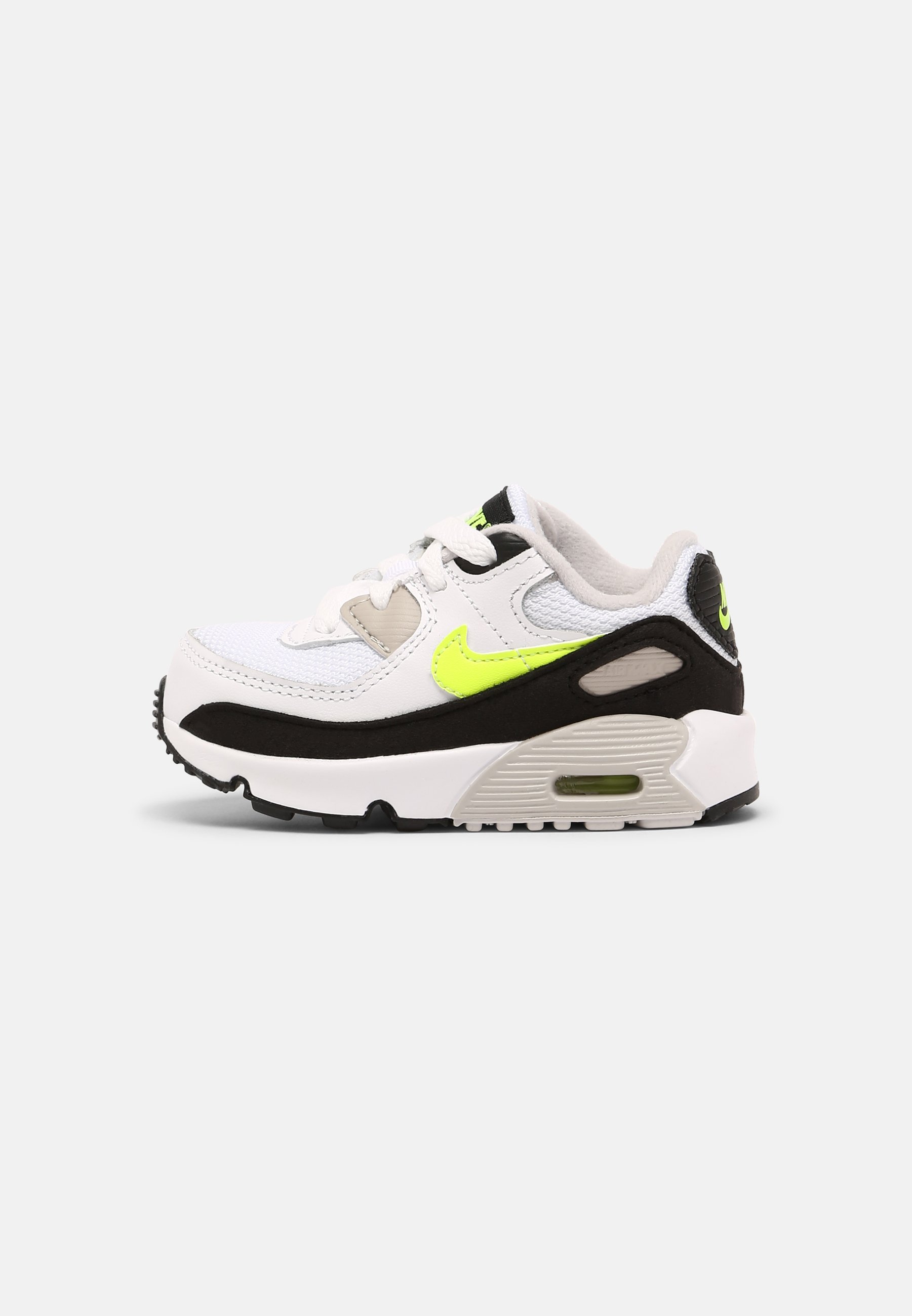 Nike Sportswear AIR MAX 90 UNISEX - Zapatillas - white/hot  lime/black/neutral grey/blanco - Zalando.es
