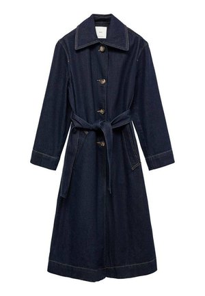 AMELIA - Klassisk frakke - open blue