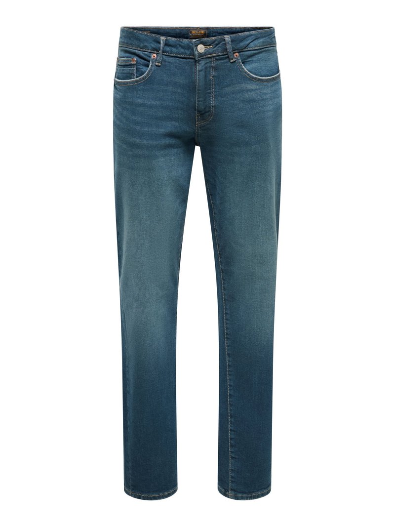 Only & Sons NORMAL GESCHNITTEN ONSWEF - Jeans Tapered Fit - medium blue ...