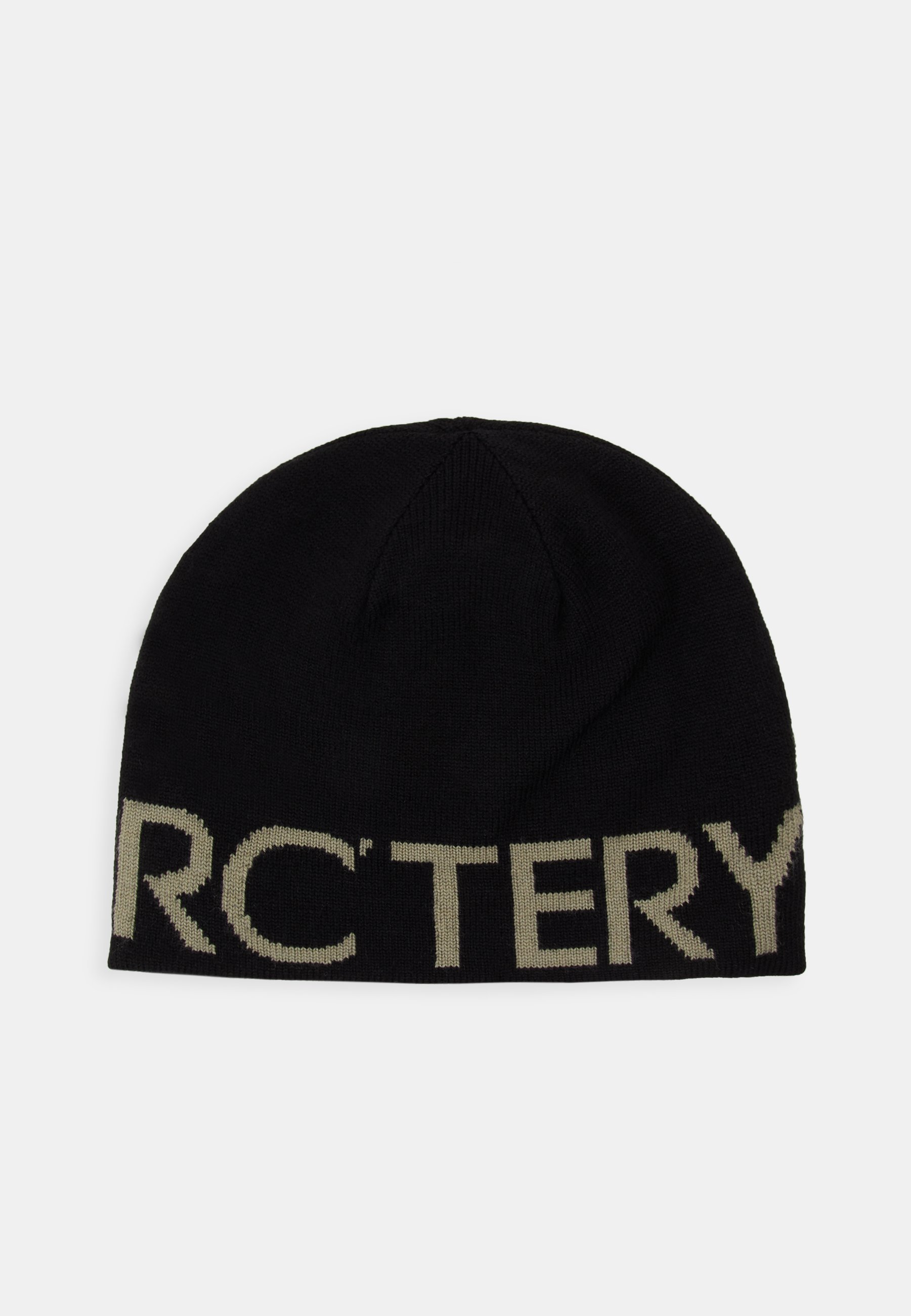 arcteryx beanie black and white