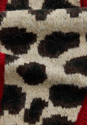 Next, HEAVYWEIGHT TRIANGLE SCARF - Kaelarätt - animal jacquard