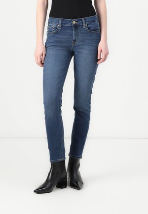 THE ANKLE BAIR DUCHESS - Uske traperice - mid blue