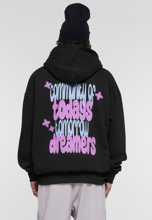 Lost Youth TOMORROWS DREAMERS - Kapuzenpullover - black