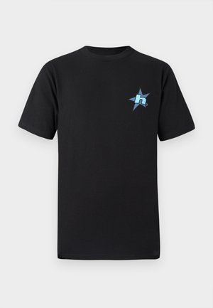 ICE STAR TEE UNISEX - Μπλουζάκι με στάμπα - black