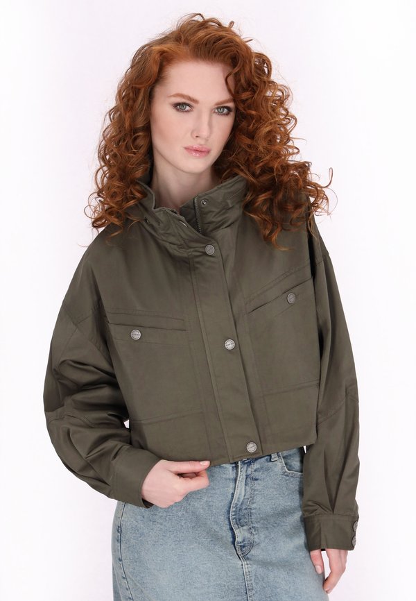Leichte Jacke - olive