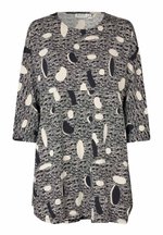 TUNIQUE THE MASAI T.M - TAILLE M EN CRÈME/MARRON, OCCASION TRÈS BON ÉTAT
