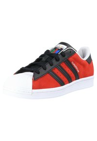 adidas Originals SUPERSTAR - Sneaker low - rot - Zalando