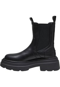 MARS CHELSEA - Aulinukai su platforma - black