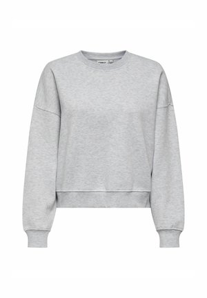 ONLY ONLBEST CREW NECK - Sweatshirt - light grey melange