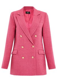 Threadbare CHANCEBOUCLE - Pitkä takki - pink