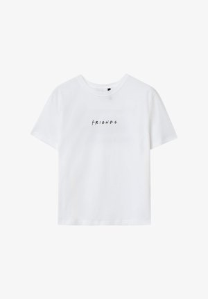 Calliope, FRIENDS FRONTE RETRO - T-shirt con stampa - bianco ottico