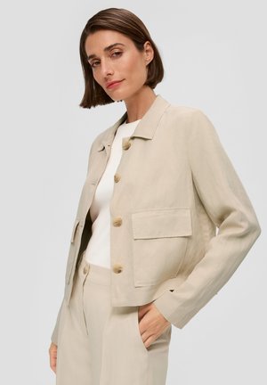 s.Oliver BLACK LABEL Leichte Jacke - beige