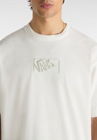 Vans BLOCKED BOX LOOSE - T-paita - white