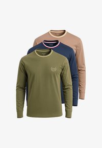 Valittu, dark blue/olive/bronze