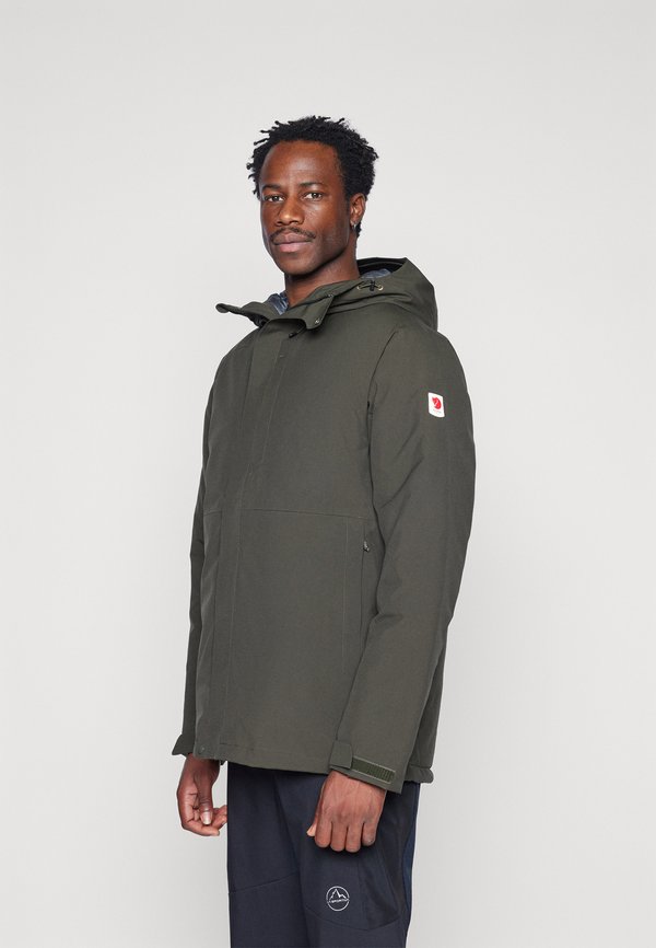 HC HYDRATIC PADDED TRAIL JKT M - Winterjacke - deep forest