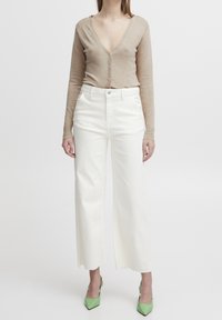 b.young Cardigan - mottled beige