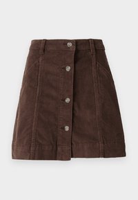 SKIRT - Minijupe - chocolate brown