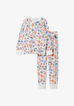 Polarn O. Pyret TWO-PIECE FLORAL WITH FOLD-DOWN CUFFS - Nattøj sæt ...