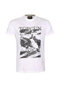 T-Shirt print - white