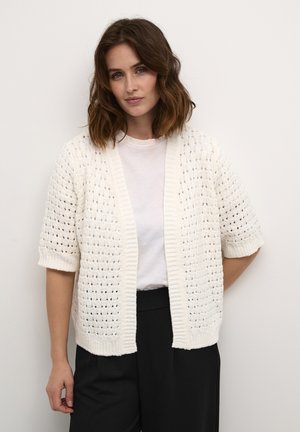 Kaffe KAFFE KASILJA CARDIGAN - Cardigan - chalk