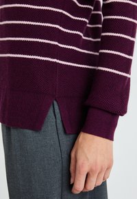 GAP BELLA - Pullover - burgundy stripe
