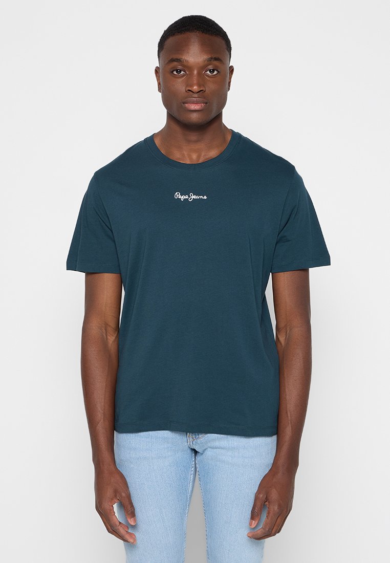 Pepe Jeans T-shirt basic petrol