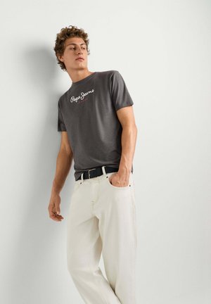 Pepe Jeans, EGGO - Trükipildiga T-särk - light grey marl