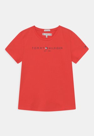 ESSENTIAL TEE - T-shirt con stampa - daring scarlet