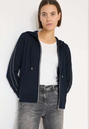 GALLONSTREIFEN - Sweatjacke - blau