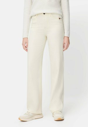 5 POCKET WIDE LEG - Jeans Straight Leg - milkwhite
