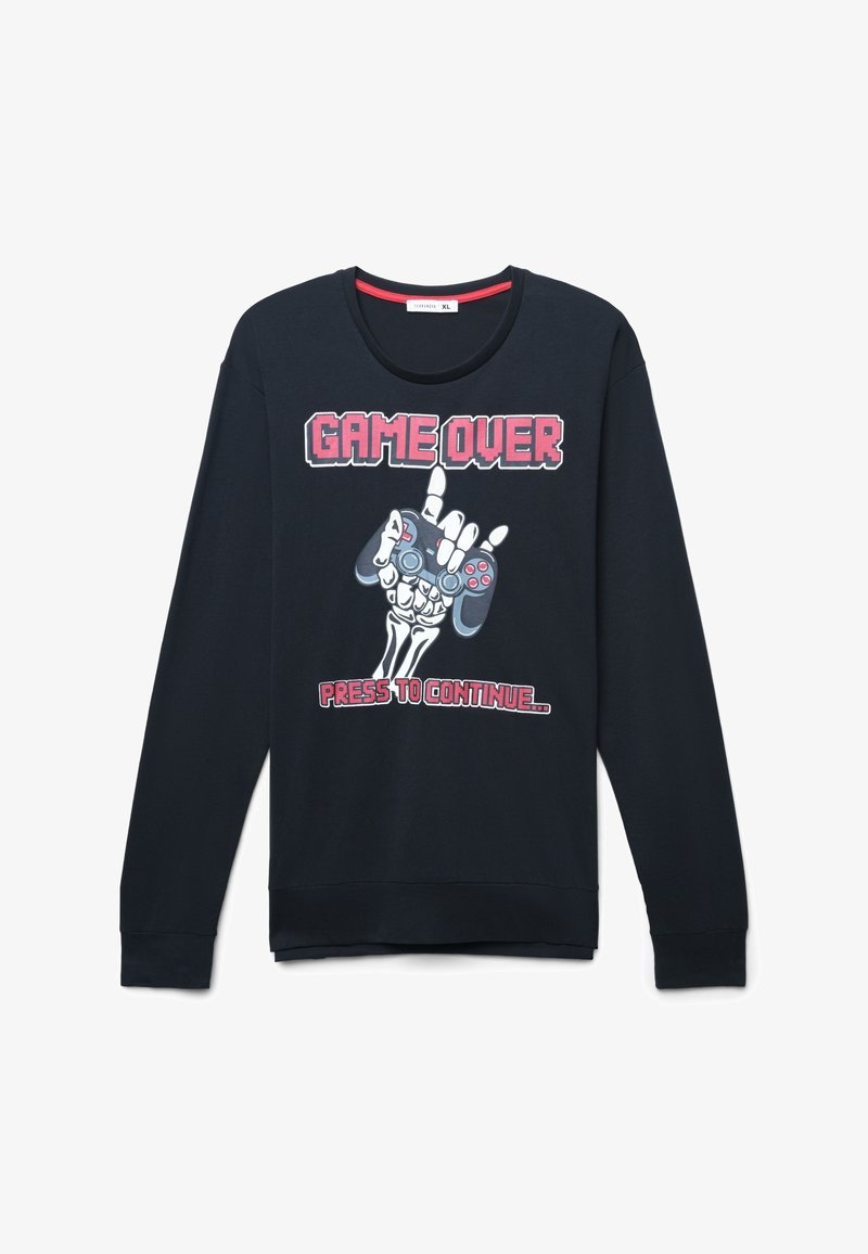 Terranova SET CON VIDEOGAME Pigiama nero - Main Image