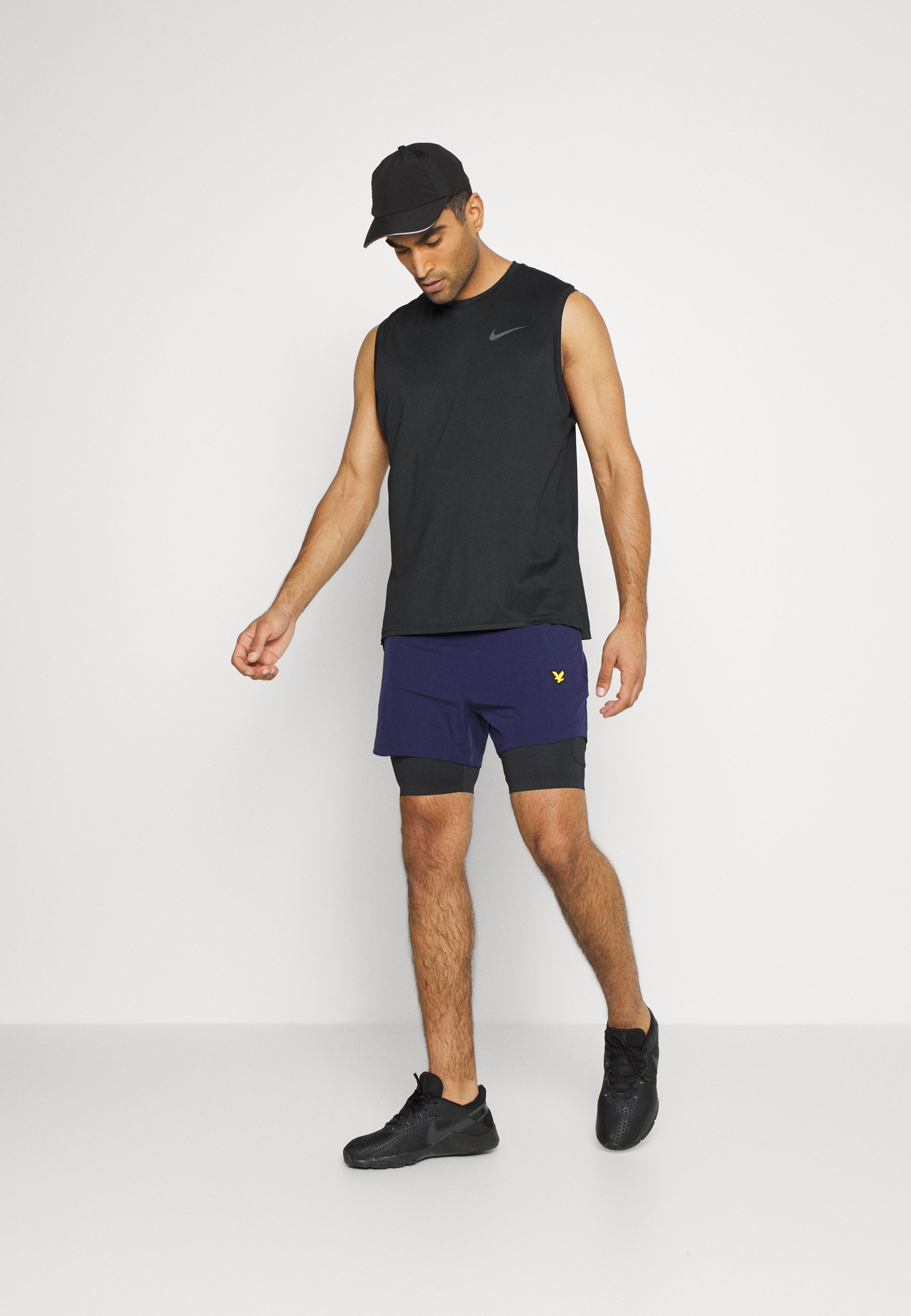 Lyle \u0026 Scott ESCAPER LINER SHORTS UNISEX - Pantaloncini sportivi - navy/blu  scuro - Zalando.it