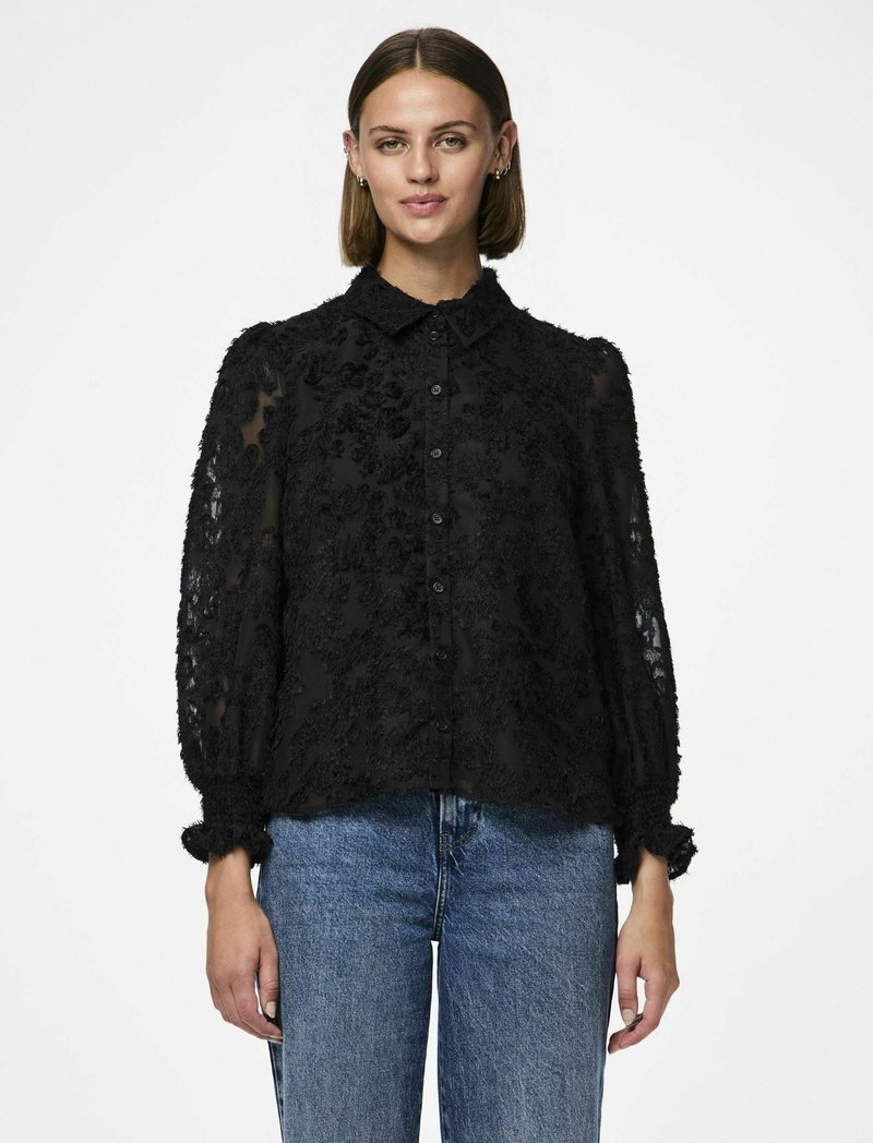 Pieces Camicia - black