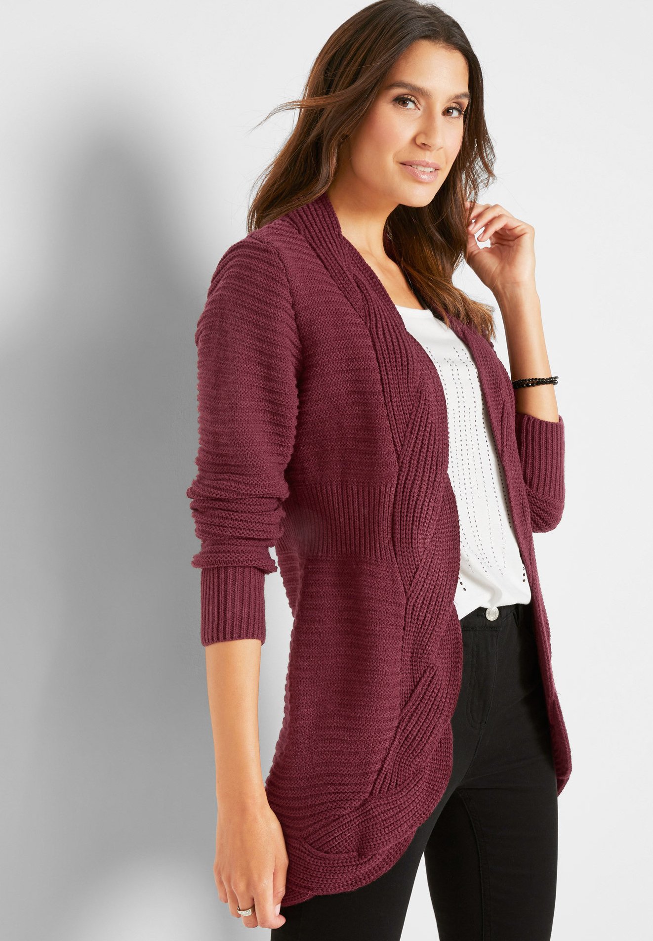 bon prix cardigan donna