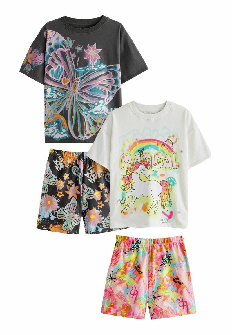 Next 2 PACK SET REGULAR FIT - Nattøj sæt - graffiti butterfl