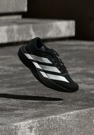 ADIZERO EVO SL WOVEN W - Αθλητικά παπούτσια - core black/silver-coloured metallic/carbon