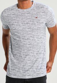 Hollister Co. T-shirt imprimé - mottled light blue