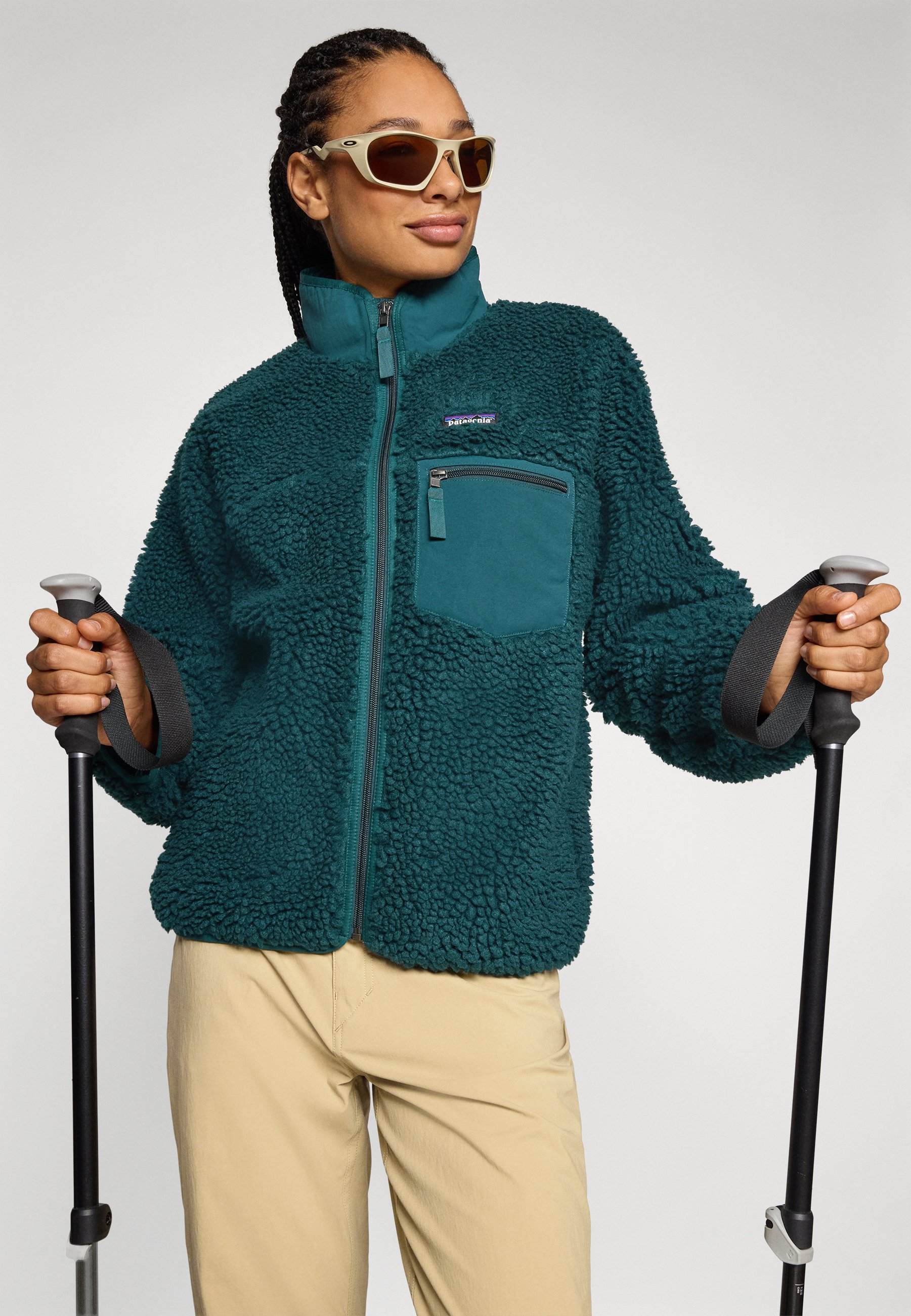 Patagonia CLASSIC RETRO-X - Fleecejas - cascade green/donkergroen
